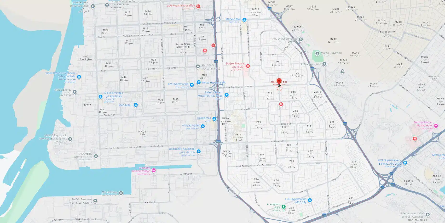 mohamed bin zayed city